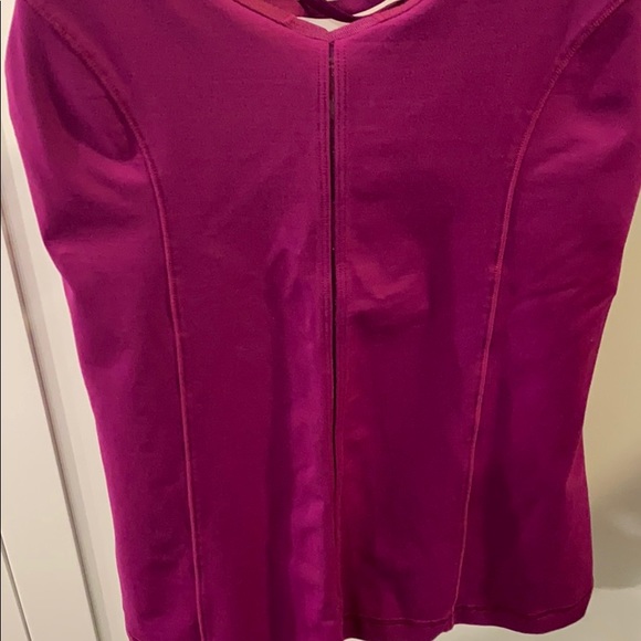 Lululemon Women’s Strappy Tank Top in Fuchsia - Picture 2 of 6